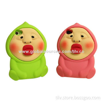 Cute silicone cellphone cases for iPhone 5